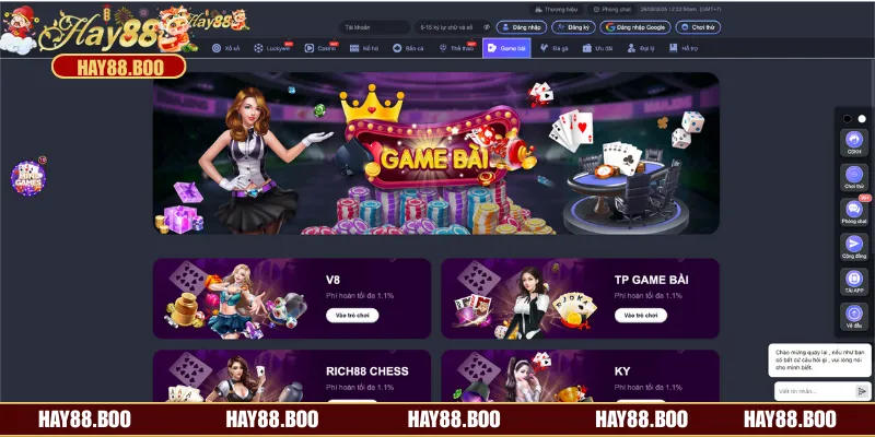 Giới thiệu đôi nét về game bài mậu binh HAY88 online