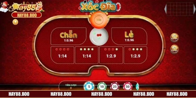 Xóc đĩa Hay88 game truyền thống nhưng cực kỳ hấp dẫn
